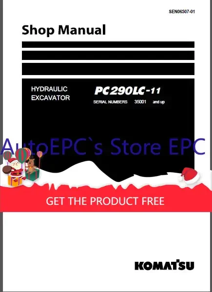 

Гидравлический экскаватор AutoEPC Komatsu, все магазины, руководство 2017 г.
