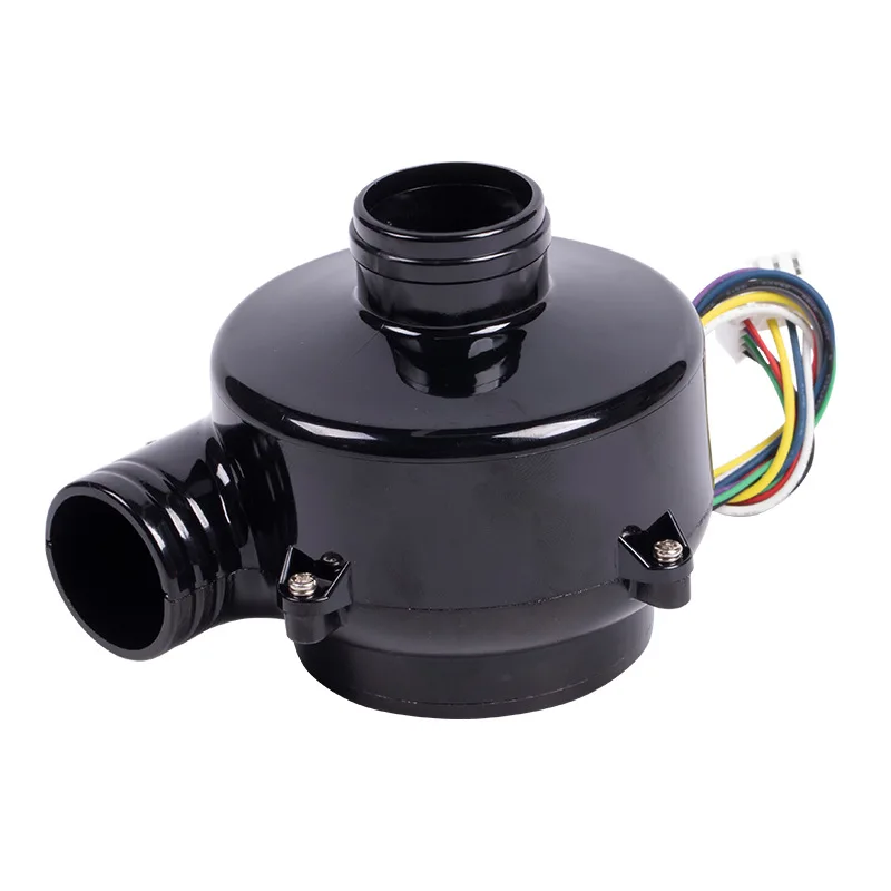 Miniature large air volume high negative pressure fresh air equipment medium voltage DC brushless centrifugal blower portable