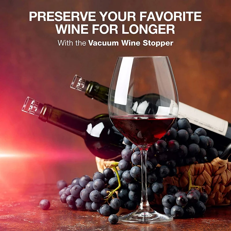 Electric Wine Opener Set Rechargeable Batteries And USB Charging Cable Electric Corkscrew Opener With Foil Cutter