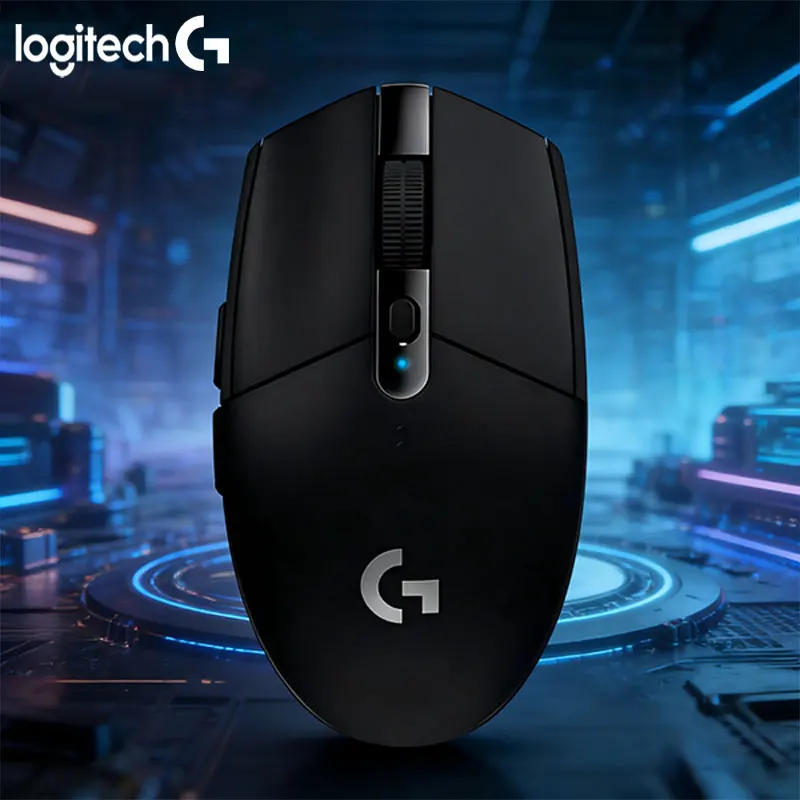 

Беспроводная мышь Logitech G304 с технологией LIGHTSPEED, низкой задержкой 1 мс, временем работы от аккумулятора до 250 часов, совместима с ноутбуками и настольными ПК.