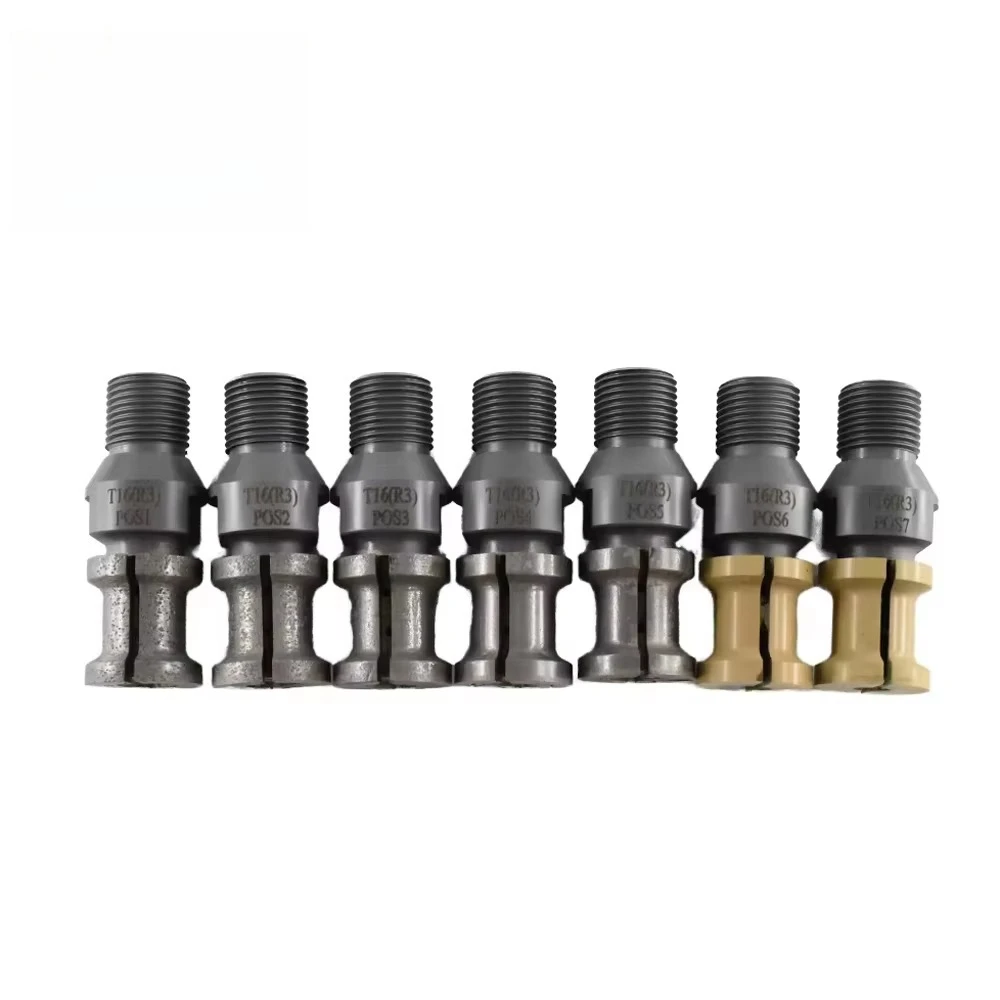 T20 diamond numerical control finger drill bit for the contour processing of the inner edge of the sink incision