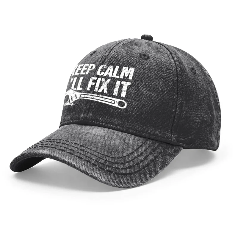 1 Piece Vintage Washed Baseball Cap, Unisex Style, Adjustable Neutral Hat with the Phrase 