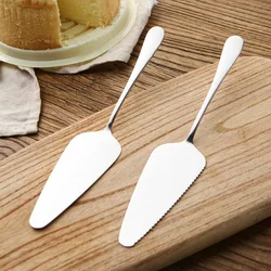 Stainless Steel Serrated Edge Cake Blade Triangle Cutter Tools Pie Pizza Cake Cutter Shovel Kitchen Baking Pastry Spatulas Tools