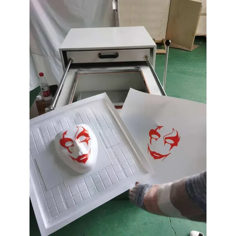 Small Desktop Vacuum Forming Machine Mini PVC PMMA Acrylic Sheet Thermoformer with Pump for Tabletop Use