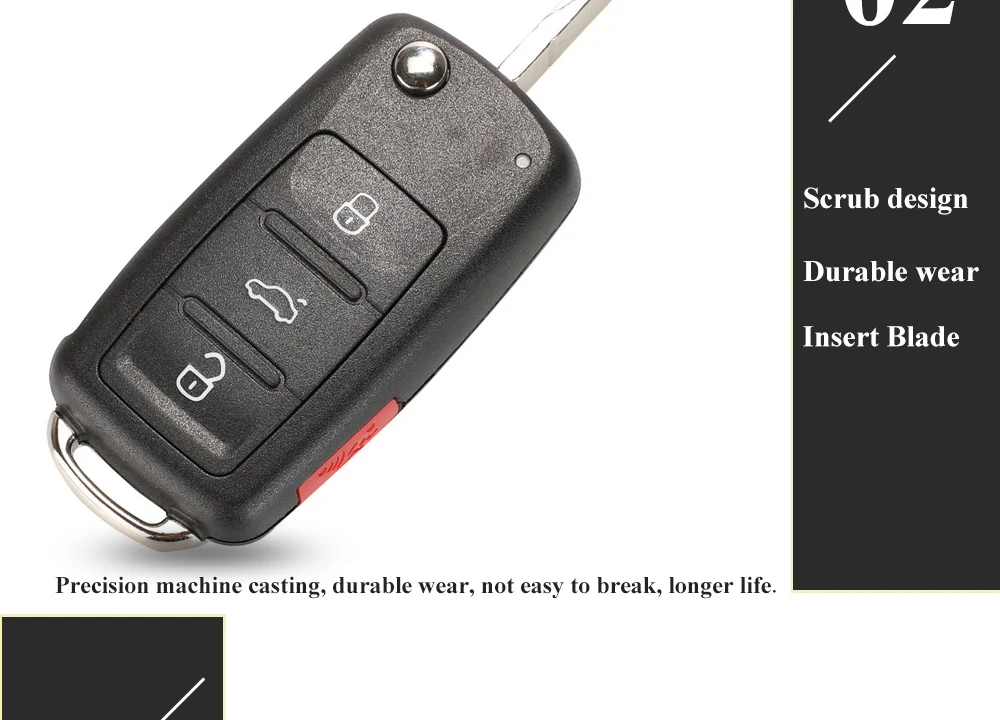 315 MHz 5K 0837202 AE/A/R Funkschlüssel für VW Jetta CADDY EOS GTI Golf Passat Tiguan Touran Beetle Transporter Multivan Caravelle – Detail 7