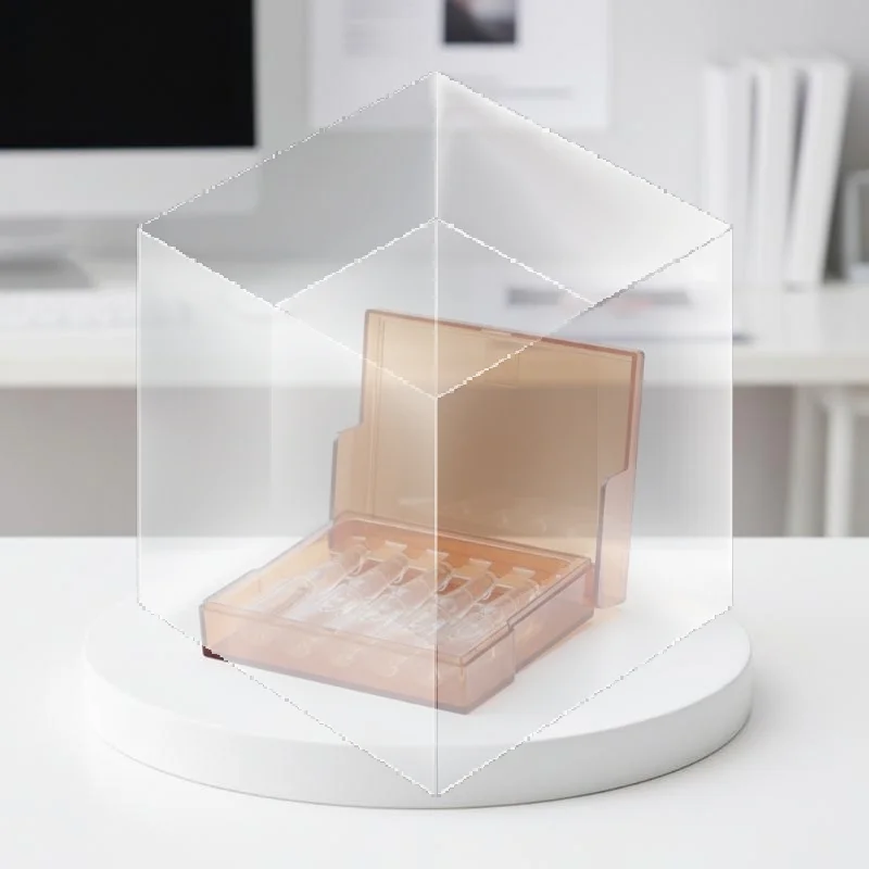Vial Storage Box 1ml 2ml 5ml Lightproof Medical Holder Portable Secure Organizer for Vaccine Essential Oils