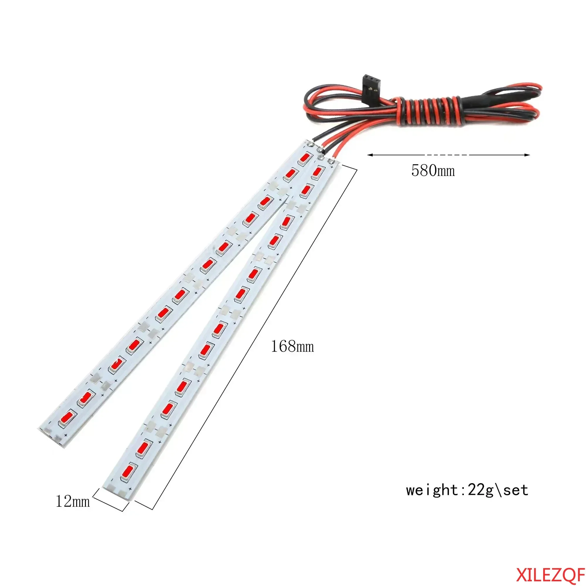 XILEZQF RC 1/10 RC Drift Car LED Chassis Light Kit for Traxxas TRX4 D90 Axial SCX10 Flash Lighting