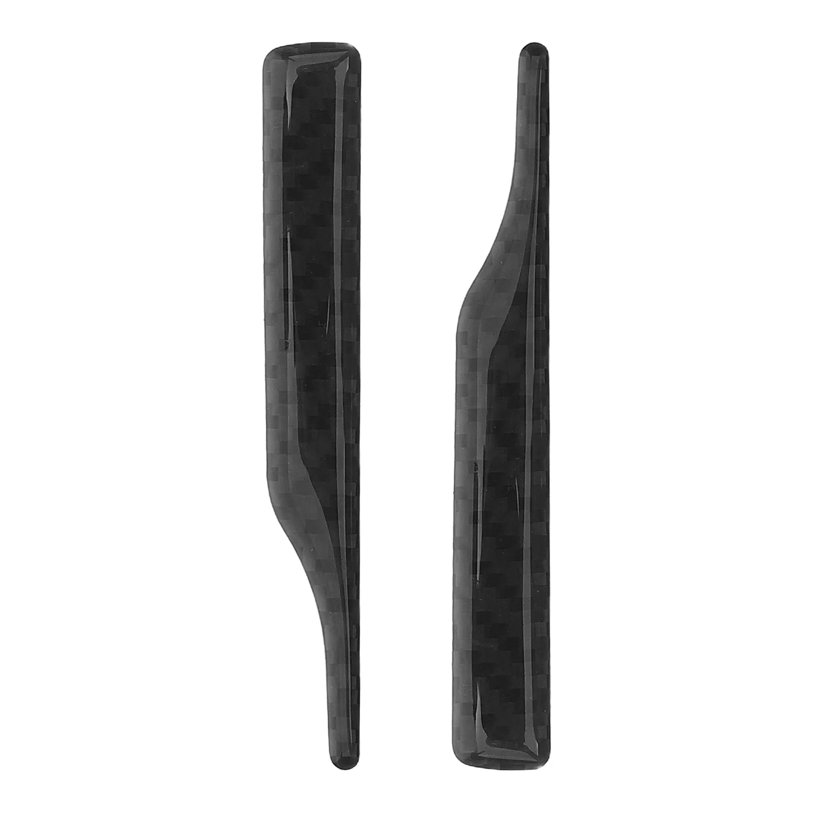 

2pcs Carbon Fiber Rearview Mirror Decoration AntiScratch Collision Protection Strip Automotive Exterior Side Mirror Protector