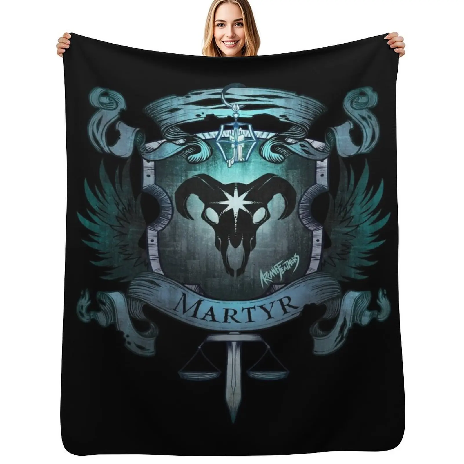 Dragon Age: Darktown Healer Throw Blanket Soft Big warm for winter Soft Plaid Hairys Blankets For Bed manga Blankets