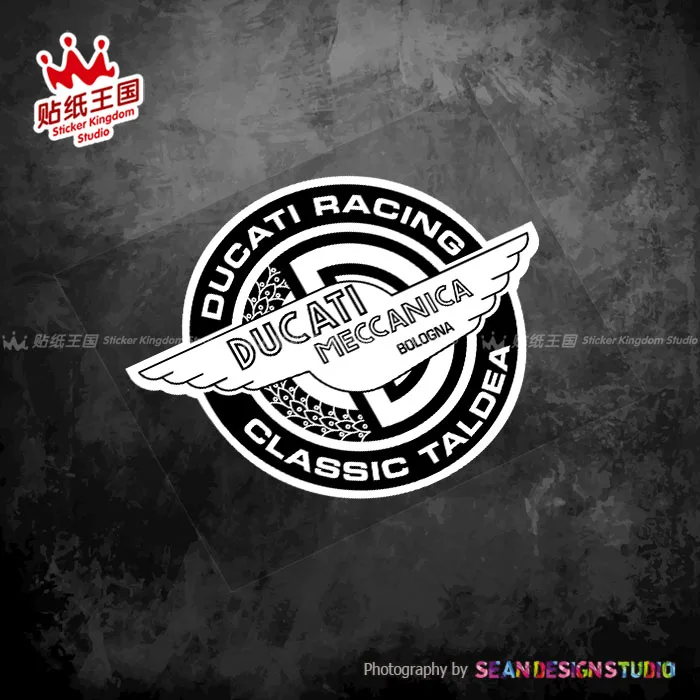 For Scrambler Classic Cafe Meccanica helmet motorcycle Stickers motor bike Decals Waterproof 12