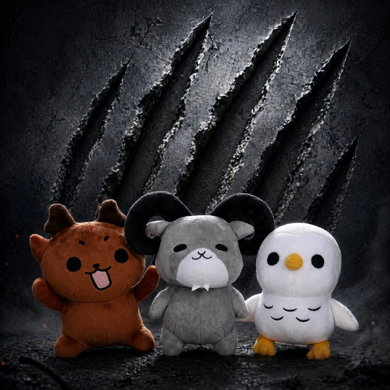 

2026 New 99 Nights In The Forest Plush Toy Q Style Cute Game Plushie Soft Stuffed Animal Doll Kids Gift Room Decor Collectible