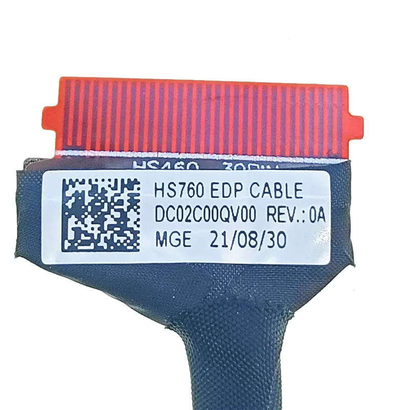 For Lenovo IdeaPad 3 17 AMD 3-17ITL6 ALC6 82H9 HS760 EDP screen cable DC02C00QV00 DC02C00QV10 DC02C00QV20