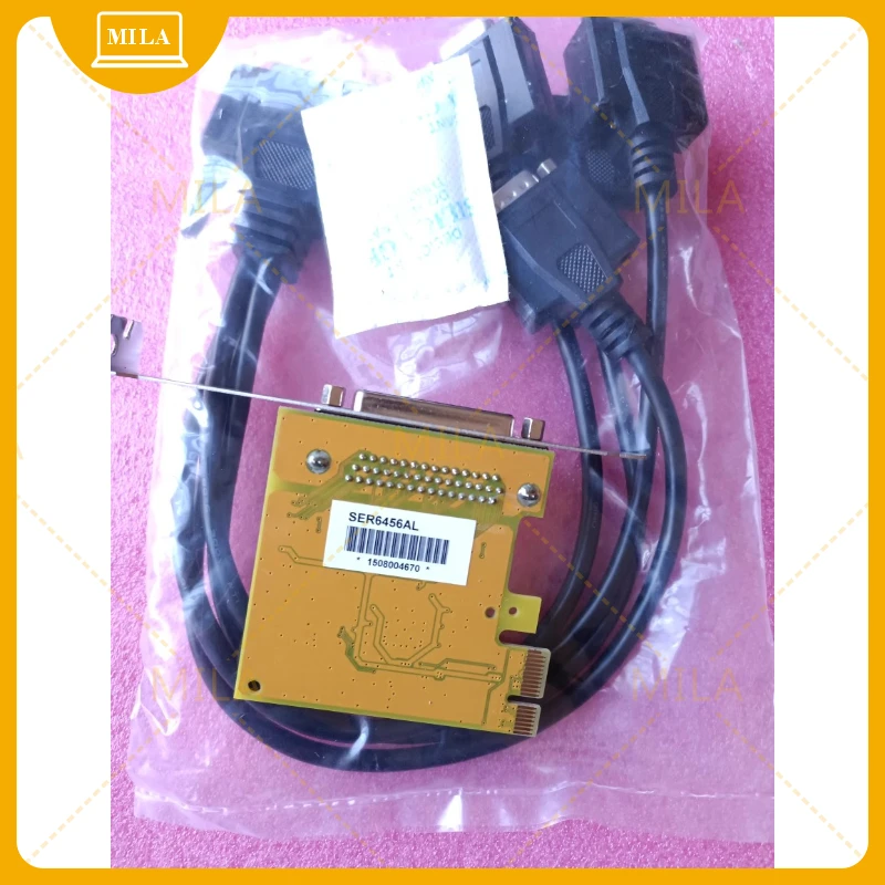 For SUNIX SER6456A PCIe 4 port RS-232 serial communication card com 9 pins