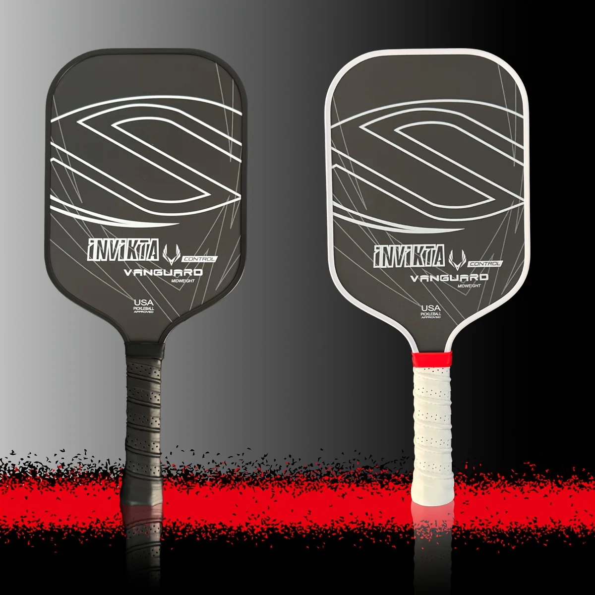 

Two Styles Carbon Fiber Pickleball Rackets High-Performance 16mm PP Honeycomb Core Matte Textured Surface Sports Equipment