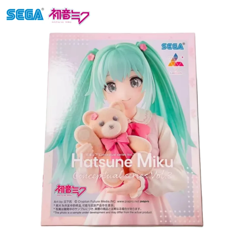 

100%genuine In Stock Original Sega Hatsune Miku Anime Merchandise Action Figure Figurine Ornaments Model Holiday Gifts