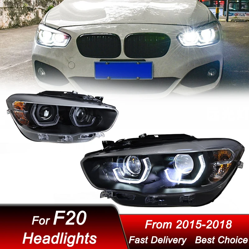 

Car Headlights For BMW 1 series M F20 2015-2018 FULL LED Headlamp Assembly Upgrade High Configure Projector Lens Accessories Kit