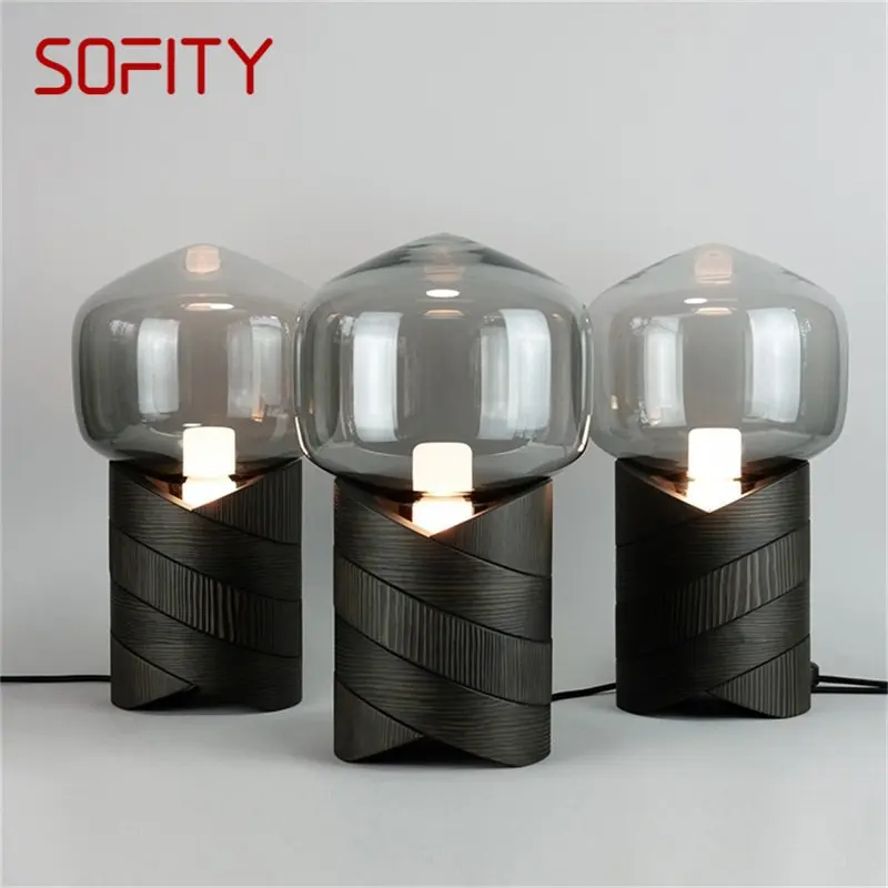 

SOFITY Contemporary Creative Table Lamp Simple LED Desk Light Decorative for Home Bedroom Living Room