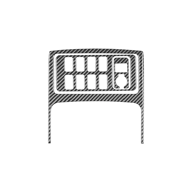 

Для Toyota FJ Cruiser 2007-2021 центральная консоль AUX порт кнопка питания крышка панели отделка аксессуары из углеродного волокна с левым рулем