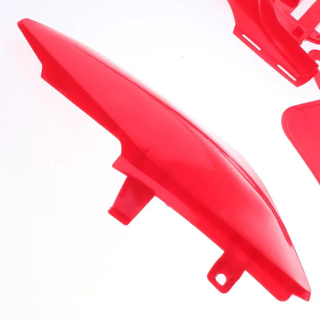 Pitbike 125cc Plastic Fairing Set Injection Molded Bodywork Kit for Honda XR50 CRF50 SSR SDG 70 110cc