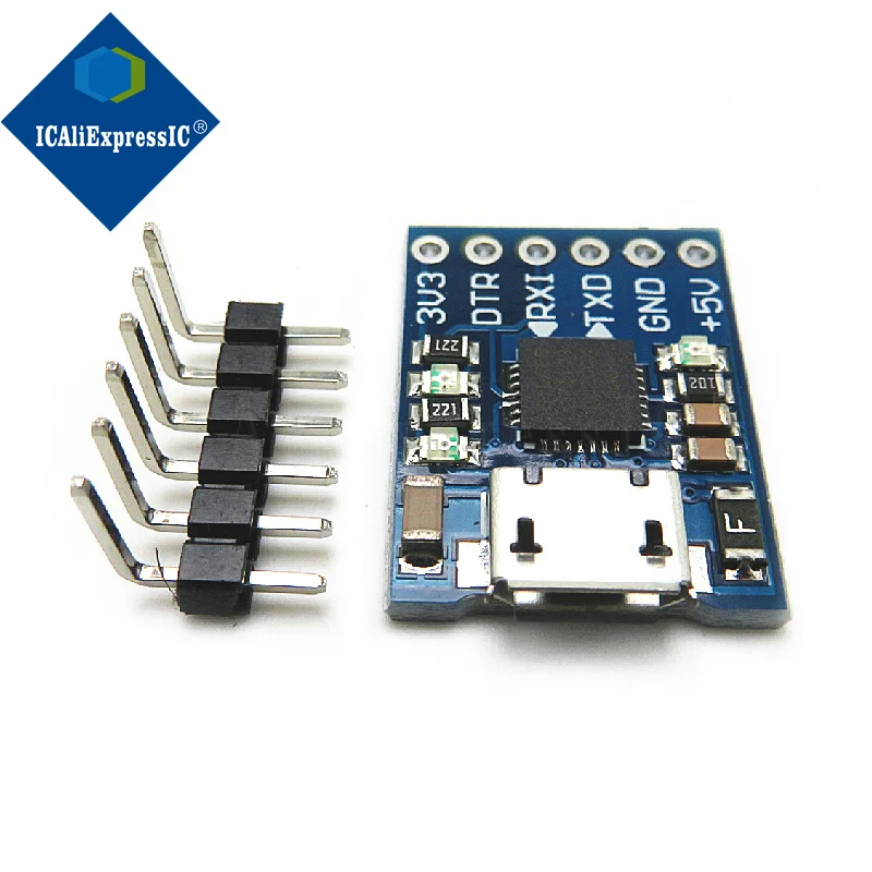 

1piece Micro microphone interface CP2102 module USB to TTL USB to serial port UART STC downloader