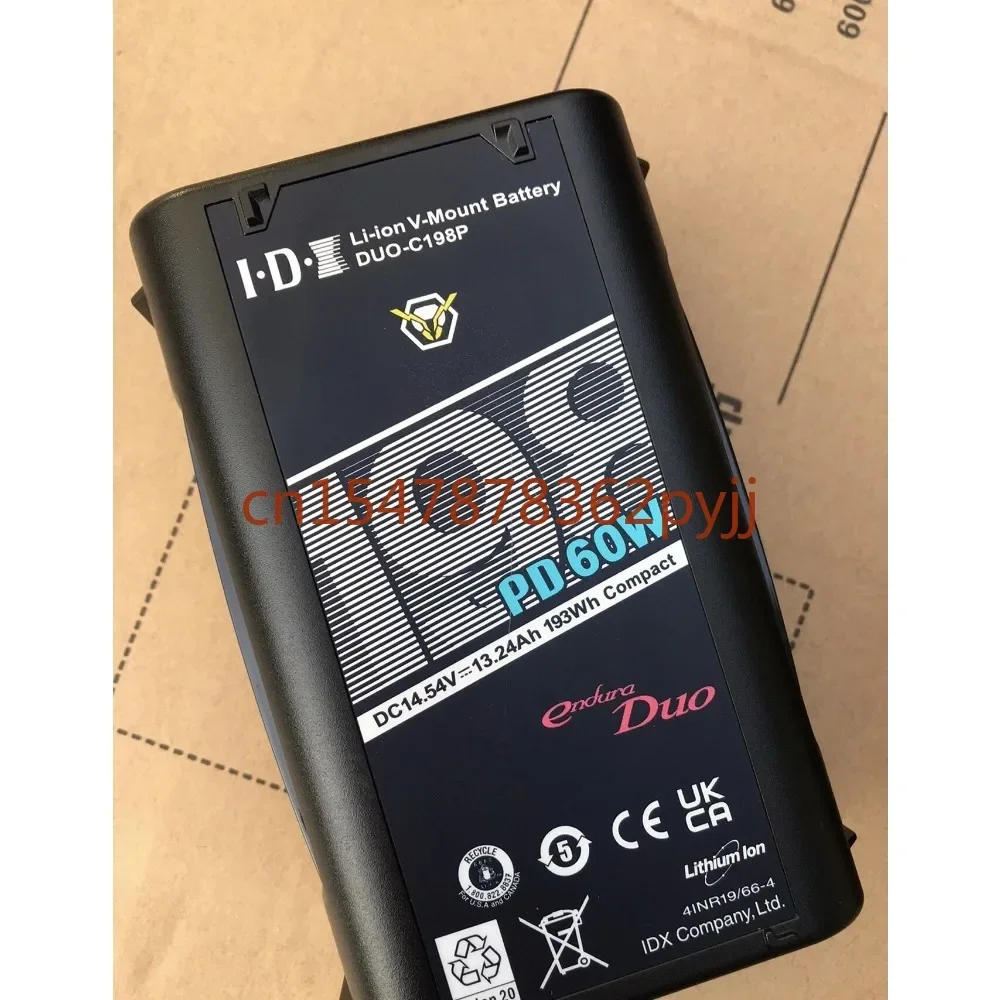 High-quality Products New For Edix IDX Camera Battery DUO-C198P 14.54V 193WH Batteries