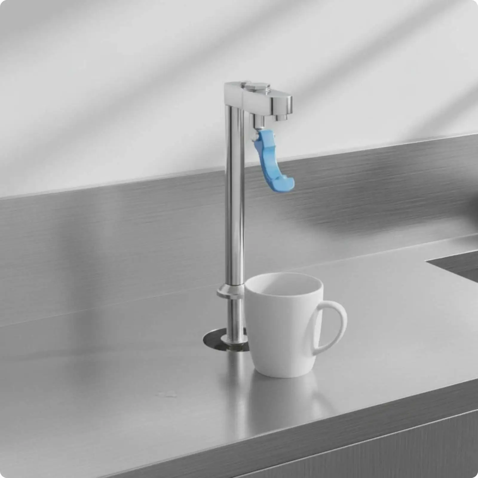 Bar Water Simple Press Control Drink Dispenser Faucet -Hand Countertop Water for Cafes, Restaurants, Coffee Shop