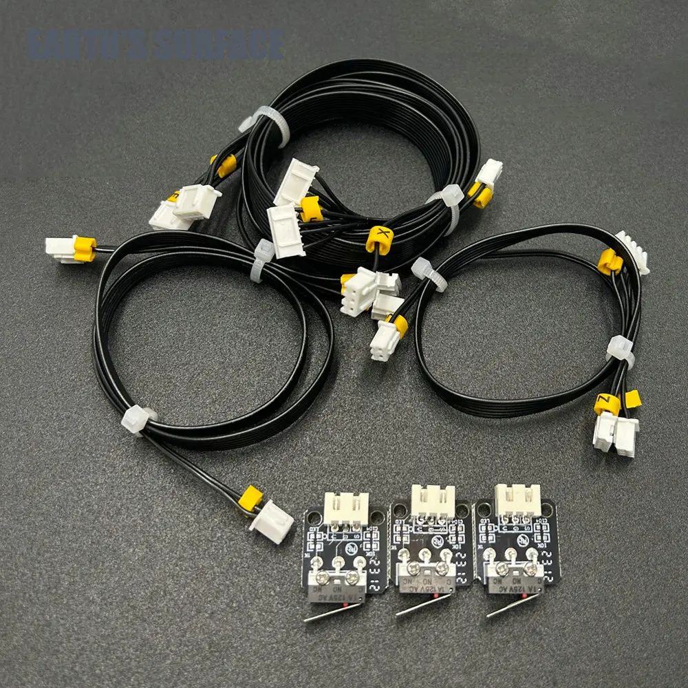 Interruptor de límite de eje X/Y/Z, pieza de impresora ES-3D con Cable de 3 pines, piezas de impresora 3D MiNi Endstop para Motor de eje CR10 Ender