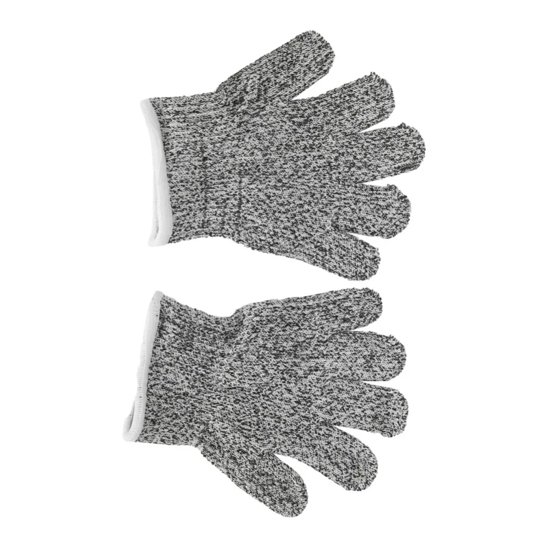 3 Pairs Cut Resistant Gloves Children Gardening Outdoor Activities Cut Proof Work Gloves
