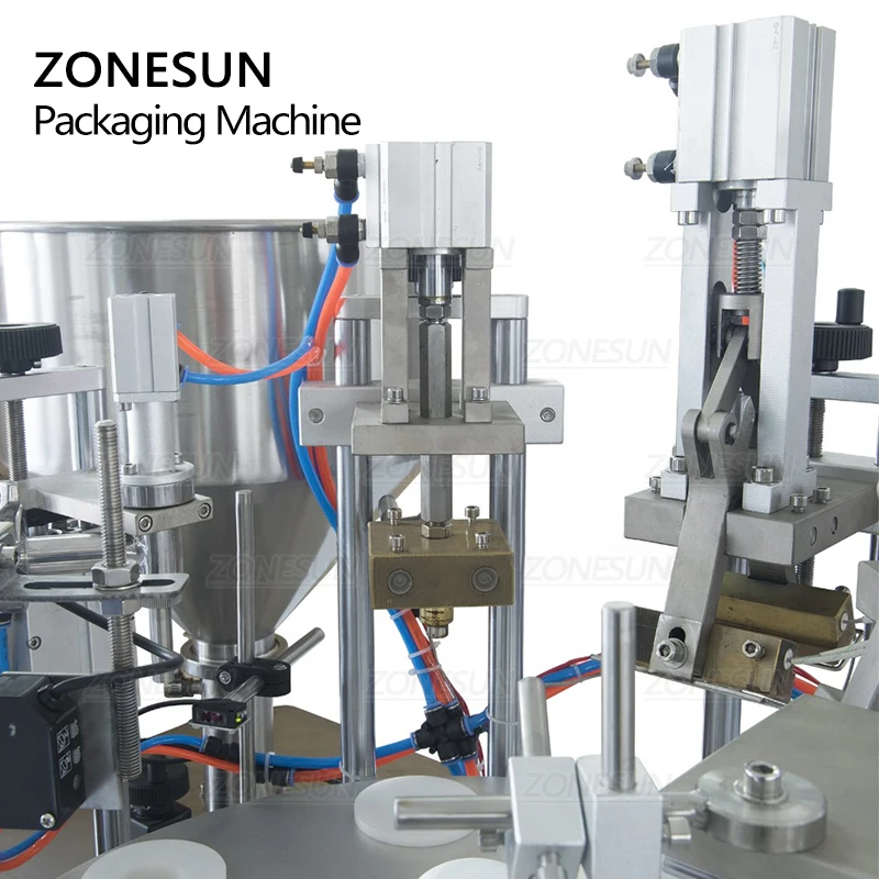 ZONESUN Automatic Soft Tube Filling Sealing Machine Ultrasonic Cosmetic Toothpaste Facial Cleanser Packaging Equipment ZS-GZNF10