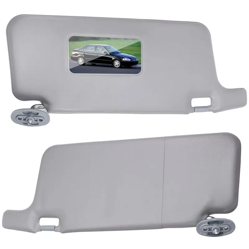 

A02Q-Pair Interior Sunvisor Sun Visor Fit For Honda Civic 1996-2001