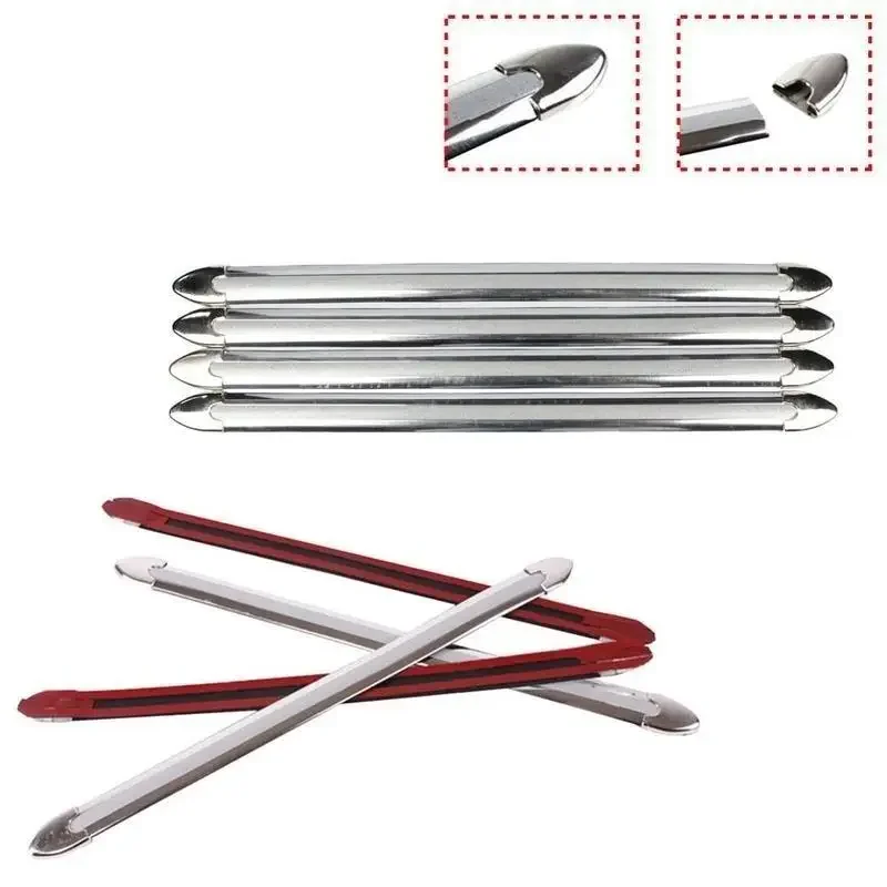 4PCS Car Anti-collision Protection Decoration Strip Universal Front Rear Bumper Corner Protector Guard Car Accessories