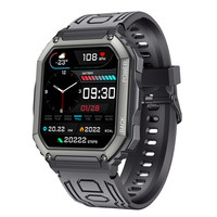 New KR06 smartwatch, Bluetooth calling, music playback, heart rate, blood pressure, outdoor sports, IP67 waterproof