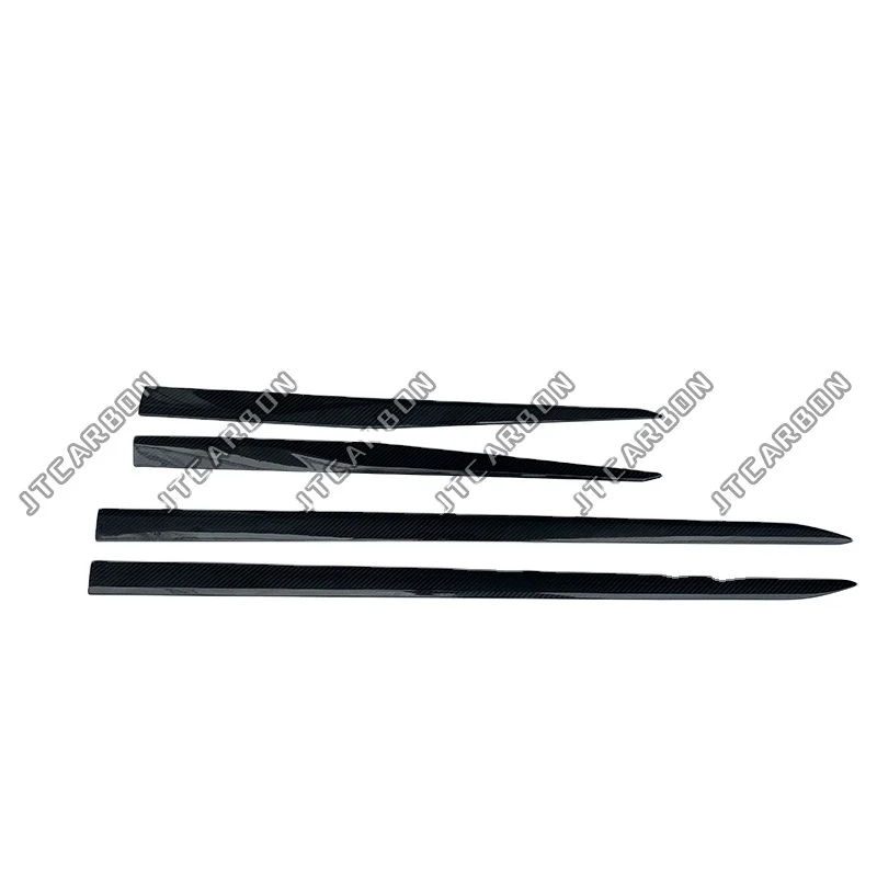 شرائط تزيين السيارة من ألياف الكربون الحقيقية لامبورغيني أوروس حامي الباب قطاع الديكور زخارف قولبة السيارة