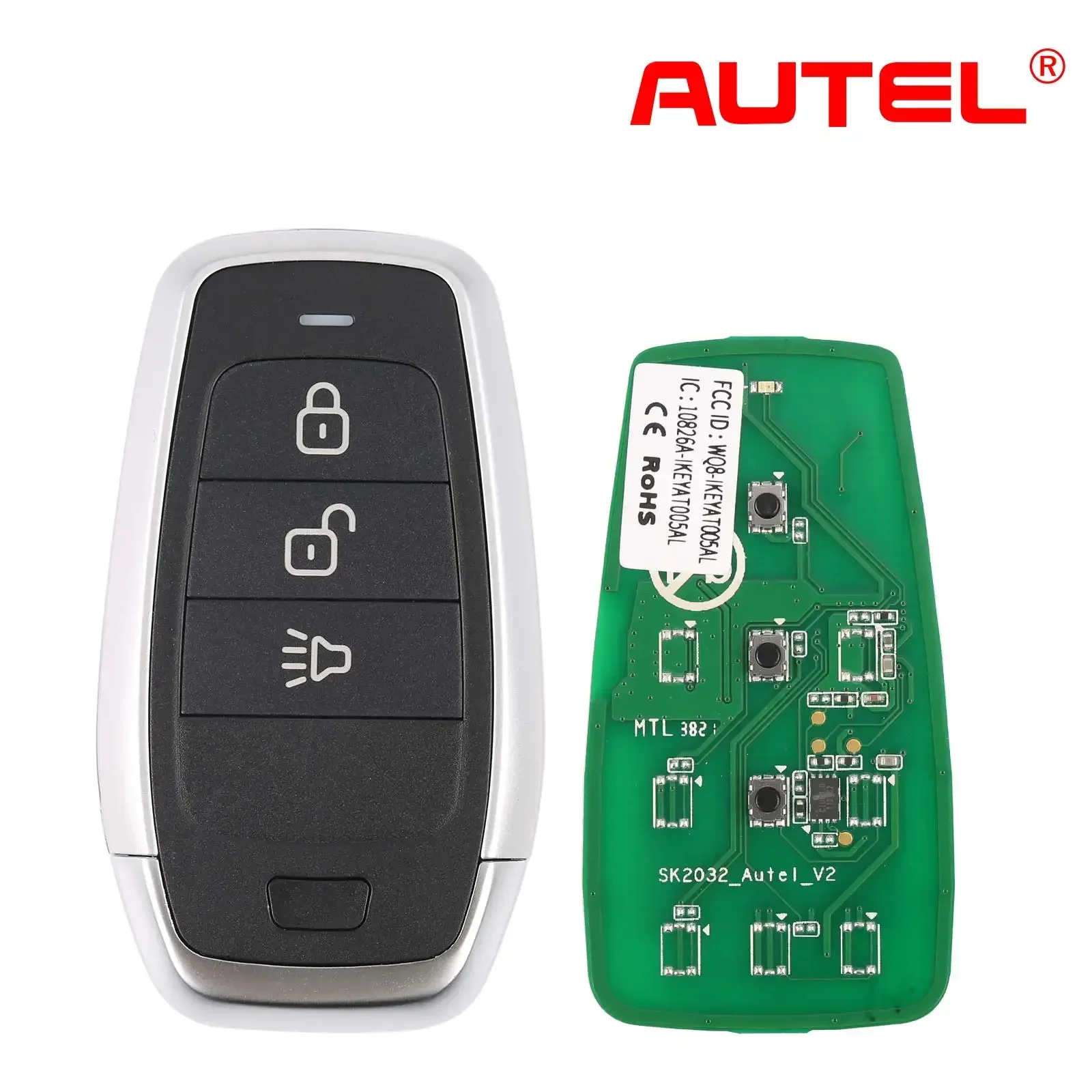 AUTEL MaxiIM IKEY Standard Style Independent Smart Key Work with KM100 KM100E IM508 IM608 IM608PRO Key Generator Programmer 1PC