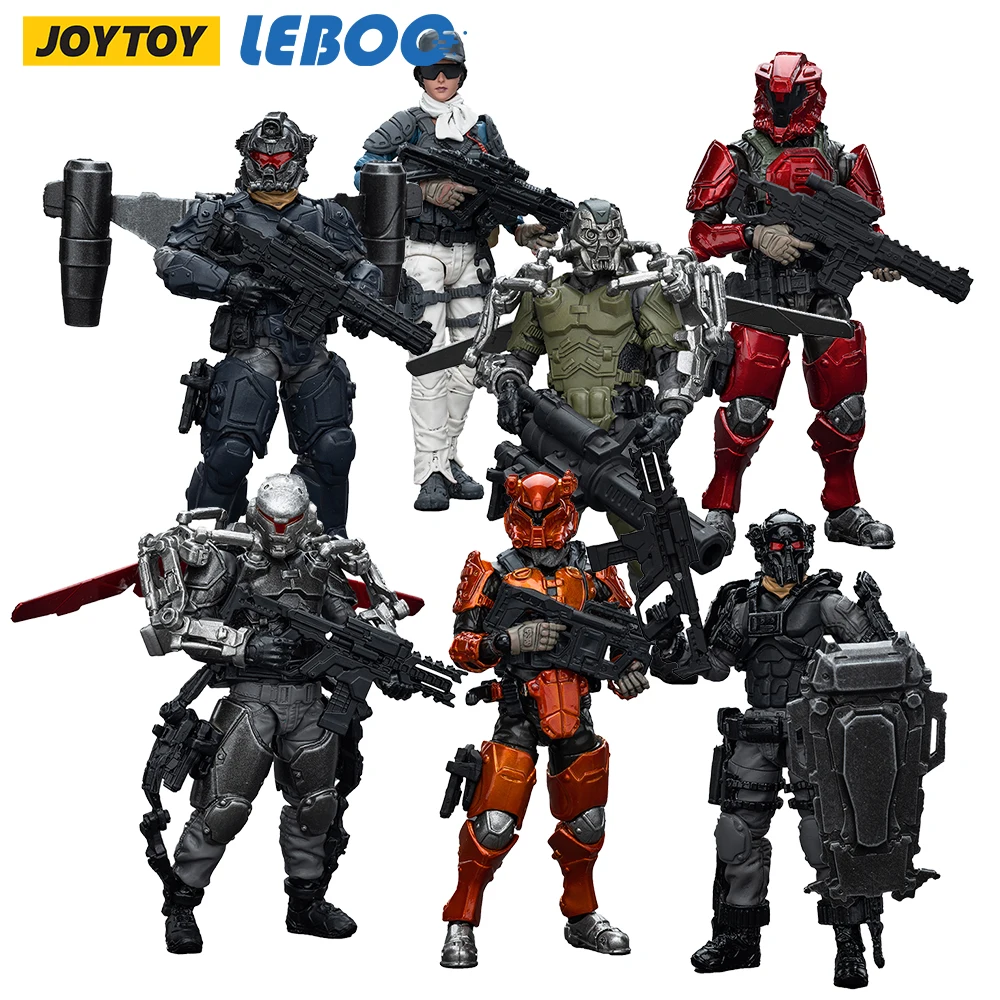 In-Stock JOYTOY 1/18 Action Figure Army Builder personaggi Anime promozione regalo del collettore spedizione gratuita