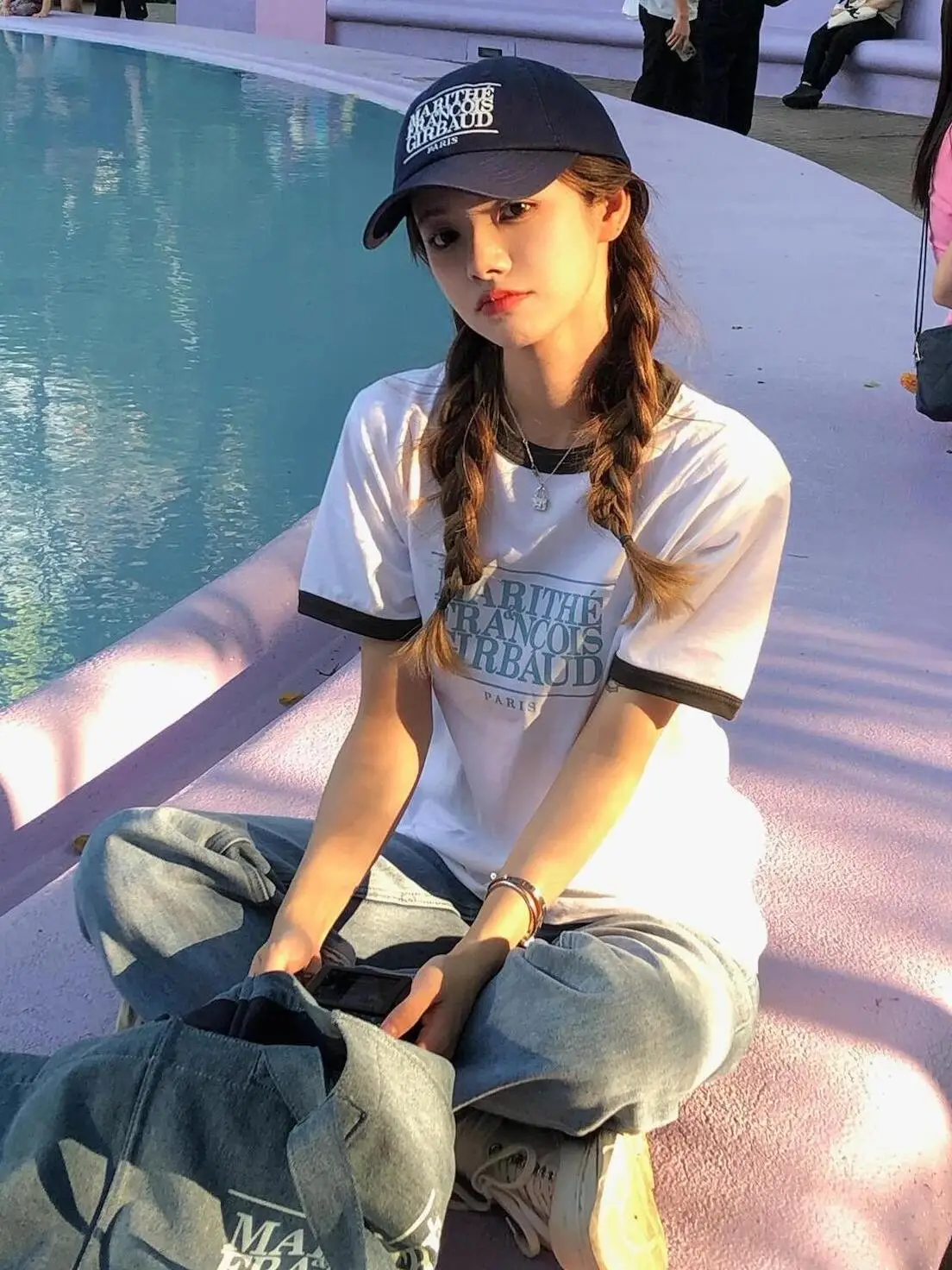 

Повседневная хлопковая футболка с коротким рукавом для женщин, свободного кроя, с цветными блоками и буквенным принтом, удобный универсальный летний топ от Tagkita