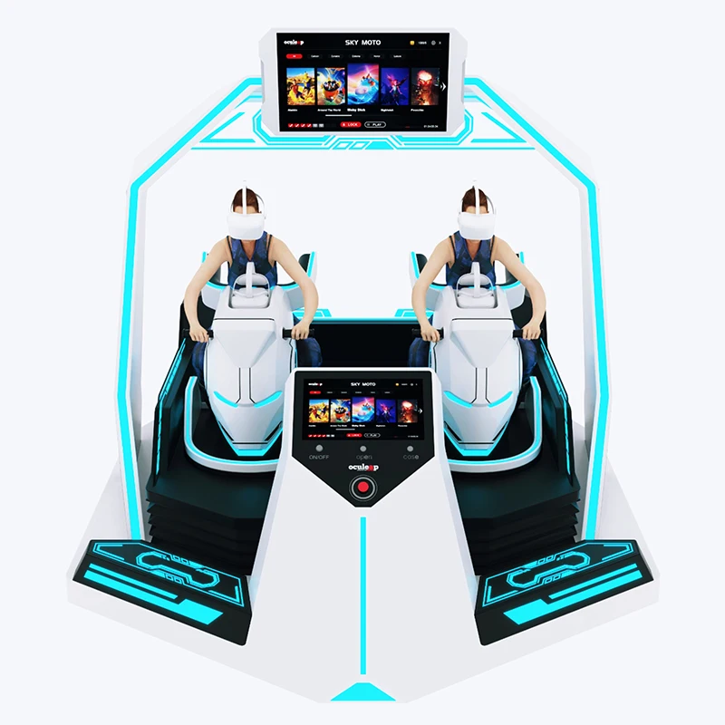 VR Flight Simulator 2025 New VR Roller Coaster VR/AR/MR Equipment 2 Seats Riding Arcade Games Flying Theater VR Game Machine
