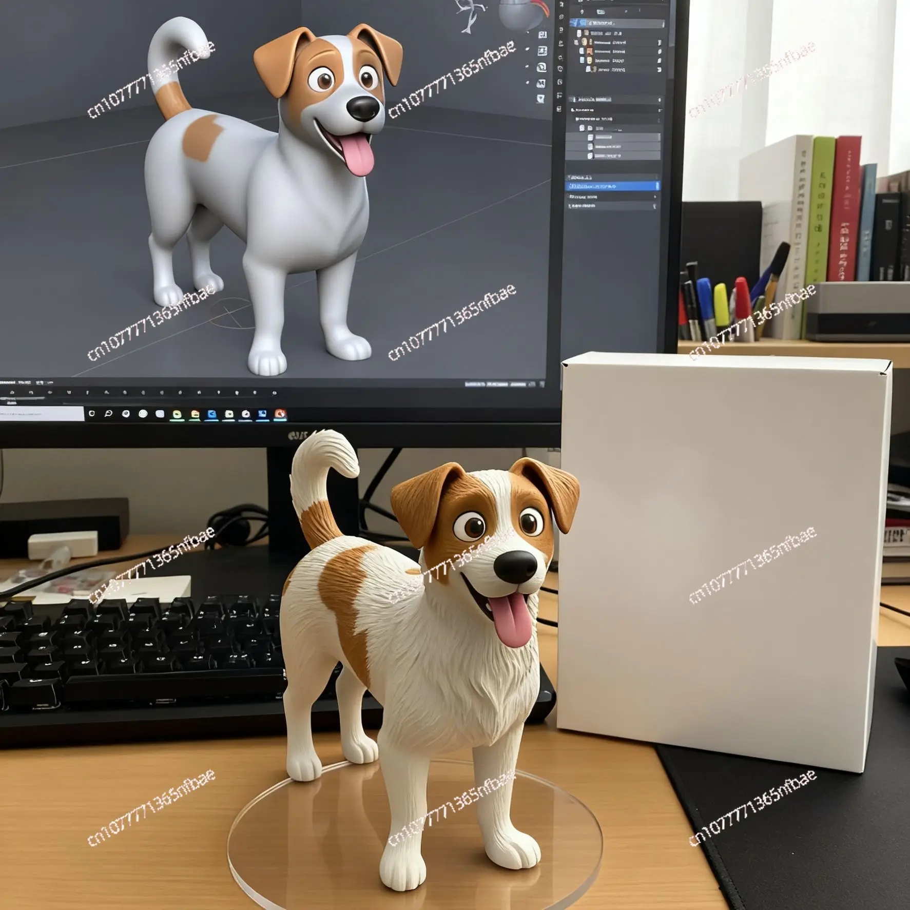 

Услуга 3D-печати: Изготовление на заказ фигурок животных и питомцев в Q-стиле, кукол, фигурок из серии Blind Box по вашему фото