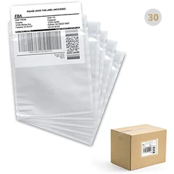 Packing List Pouches Packing Slip Envelope Pouches Clear Self-adhesive Top Loading Packing List 30PCS/Set OPP Packing List Bag