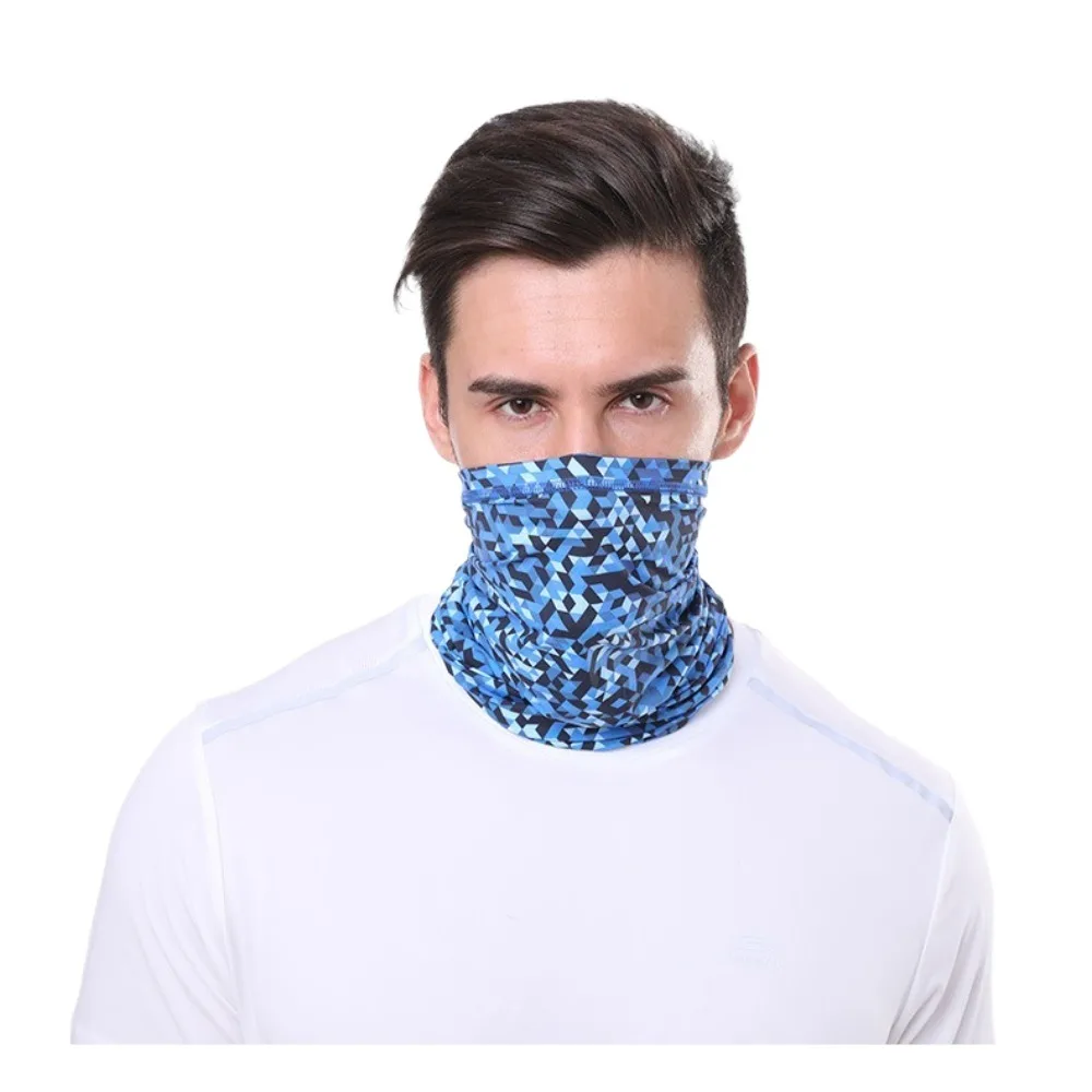 Breathable Mountaineering Face Mask Sweat-absorbent Sunscreen Cycling Scarf UV Protection Windproof Mountain Climbing Scarf