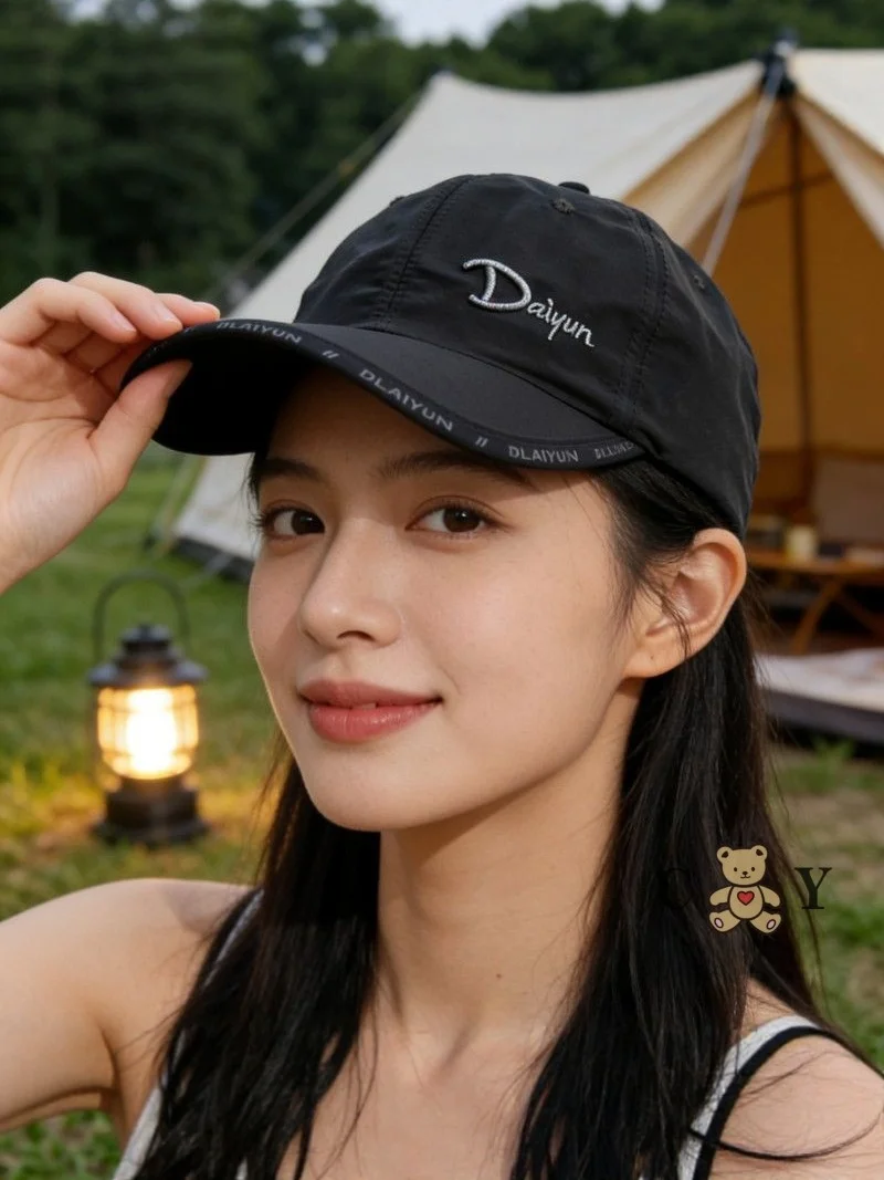 kazuki-quick-dry-baseball-cap-women's-summer-sun-protection-breathable-light-fashionable-outdoor-hat-adjustable-polyester-fiber