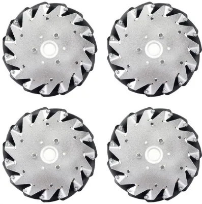 Load 60kg A set of (6 inch) 152mm mecanum wheels (4 pieces)/Bearing Rollers 14101