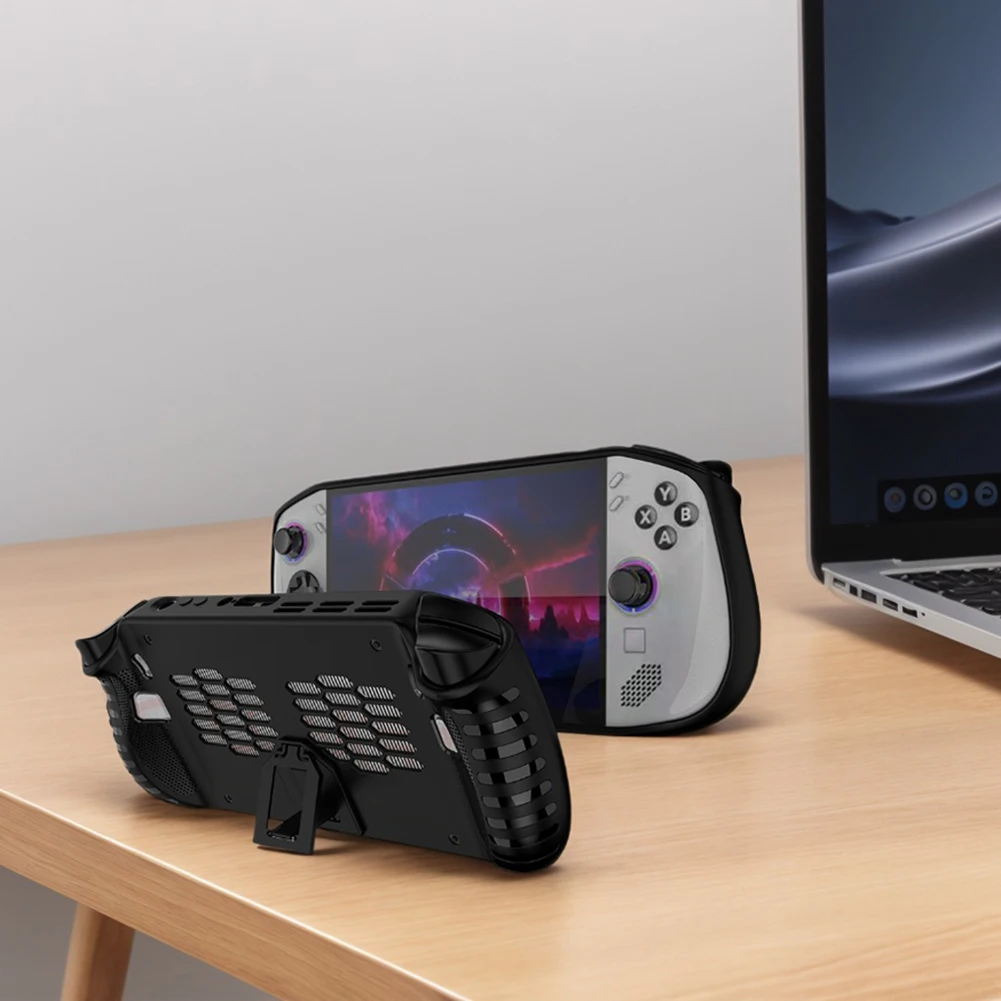 Capa protetora para lenovo legion go s console removível capa frontal com suporte escudo protetor acessórios do jogo