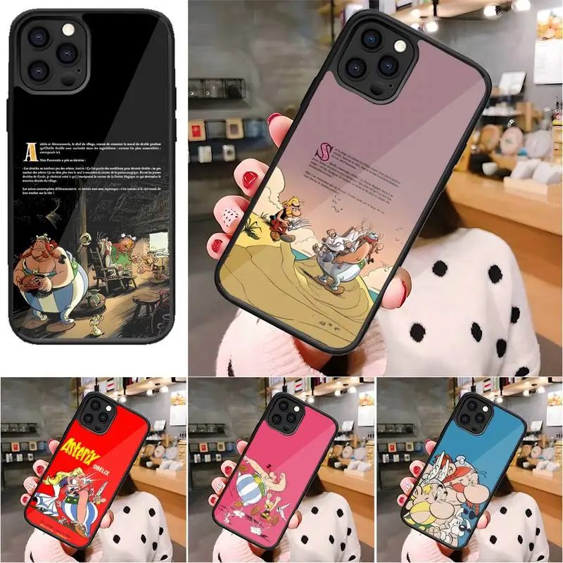 

Anime A-Asterix Phone Case PC+TPU For Samsung Galaxy S21 S10 S20 S22 S30 Plus Note 10 Pro 20 Ultra Design Back Cover