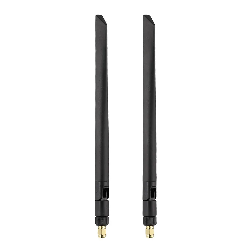 2PCS 868MHz For LoRa 5dBi Gain Flexible Rubber Sleeve RP For SMA Male Connector for Indoor Outdoor IoT Installations
