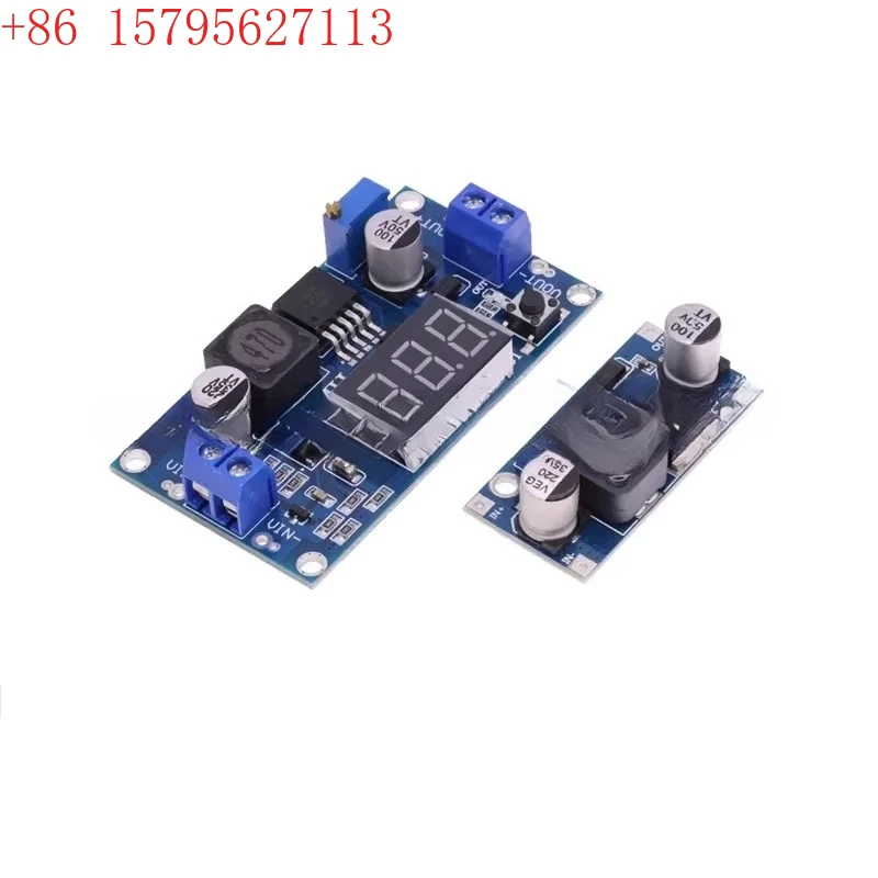 XL6009 DC-DC Adjustable Booster Module 4.5-32V Up to 5-55V Output Adjustable with Voltmeter Display