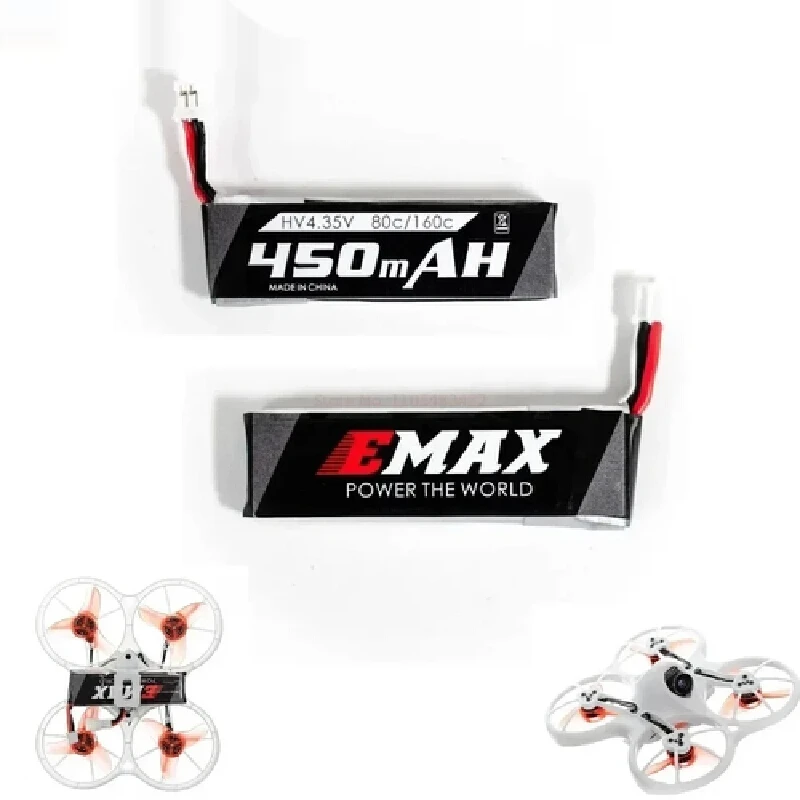 Emax Silver Swallow Aircraft Model Remote Control Aircraft Crossing Aircraft Accessories 1s High Voltage 450mah Battery