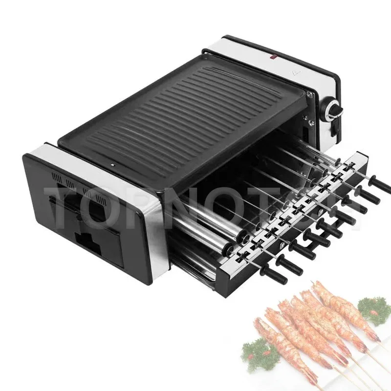 

Korean Household Smoke-Free Non-Stick Family Barbecue Electric Raclette Grill