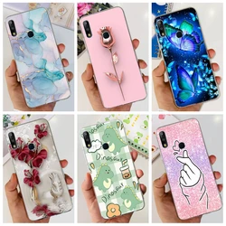 For Asus Zenfone Max Pro (M2) ZB631KL Case Fashion Marble Flower Soft Cover For Zenfone Max M2 ZB633KL X01AD X01BD X01BDA Bumper