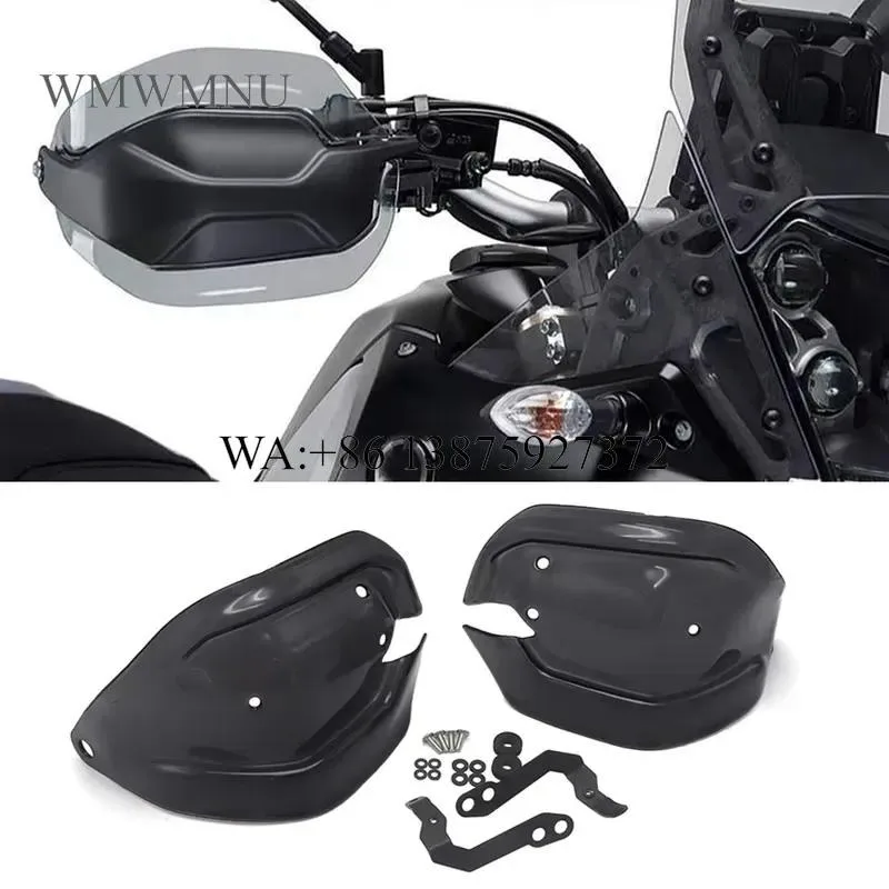 Wmwmnu Motorcycle Handguard Extensions Hand Shield Protector Windshield for Tenere 700 XTZ 700 2019 2020 2021